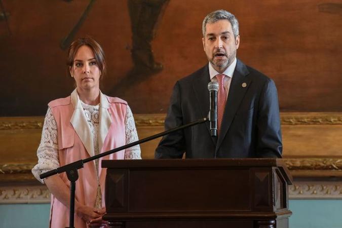 O presidente do Paraguai, Mario Abdo Benítez, aliado de Washington: ofensiva diplomática coordenada com Buenos Aires(foto: AFP / NORBERTO DUARTE) O presidente do Paraguai, Mario Abdo Benítez, aliado de Washington: ofensiva diplomática coordenada com Buenos Aires(foto: AFP / NORBERTO DUARTE)