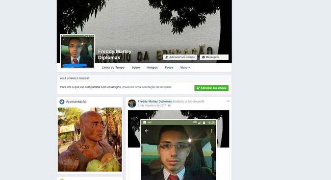 O suspeito usava um perfil falso para fazer as negociações com os compradores(foto: Reprodução/Facebook) O suspeito usava um perfil falso para fazer as negociações com os compradores(foto: Reprodução/Facebook)