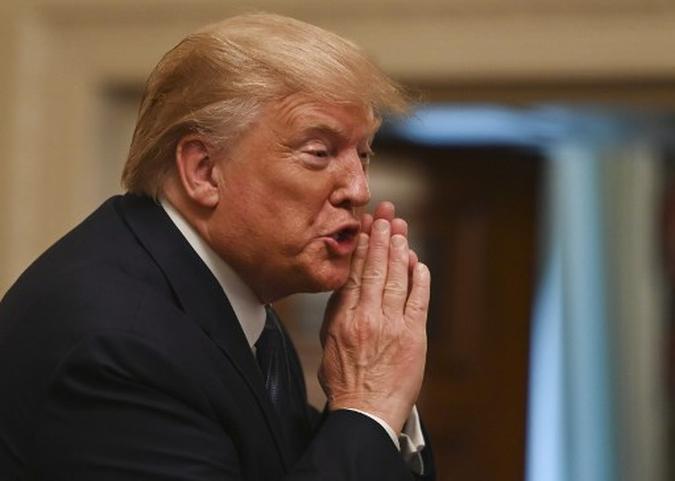 Presidente dos Estados Unidos, Donald Trump, terá que apresentar declaração de Imposto de Renda(foto: Andrew Caballero-Reynolds/AFP) Presidente dos Estados Unidos, Donald Trump, terá que apresentar declaração de Imposto de Renda(foto: Andrew Caballero-Reynolds/AFP)