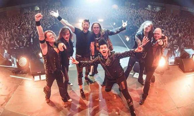 Helloween é uma das influências da banda brasileira Angra(foto: Reprodução/Instagram) Helloween é uma das influências da banda brasileira Angra(foto: Reprodução/Instagram)
