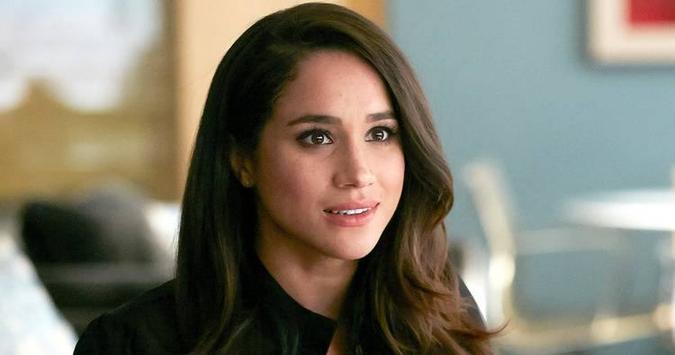Meghan é conhecida por ter atuado como Rachel na série 'Suits'(foto: USA Network/Reprodução) Meghan é conhecida por ter atuado como Rachel na série 'Suits'(foto: USA Network/Reprodução)