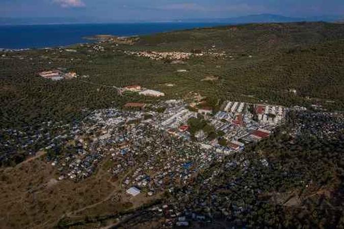 Ilha de Lesbos.(foto: ARIS MESSINIS / AFP) Ilha de Lesbos.(foto: ARIS MESSINIS / AFP)