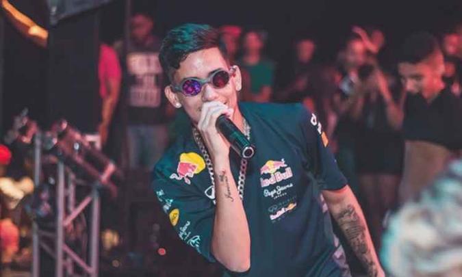 Vitinho Polêmico em show.(foto: Instagram/Reprodução) Vitinho Polêmico em show.(foto: Instagram/Reprodução)