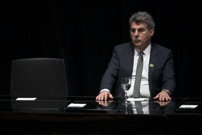 De acordo com Jucá, haverá outra reunião para tratar de candidatura própria da legenda(foto: Mauro Pimentel/AFP) De acordo com Jucá, haverá outra reunião para tratar de candidatura própria da legenda(foto: Mauro Pimentel/AFP)