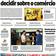 Confira a Capa do Jornal Correio Braziliense do dia 25/06/2020