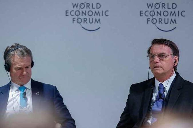Palavras do Presidente da República, Jair Bolsonaro, durante reunião do Conselho Internacional de Negócios(foto: Alan Santos/PR) Palavras do Presidente da República, Jair Bolsonaro, durante reunião do Conselho Internacional de Negócios(foto: Alan Santos/PR)
