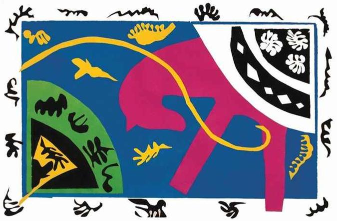Obra 'O cavalo, a amazona e o palhaço' (foto: Henri Matisse/Divulgação) Obra 'O cavalo, a amazona e o palhaço' (foto: Henri Matisse/Divulgação)