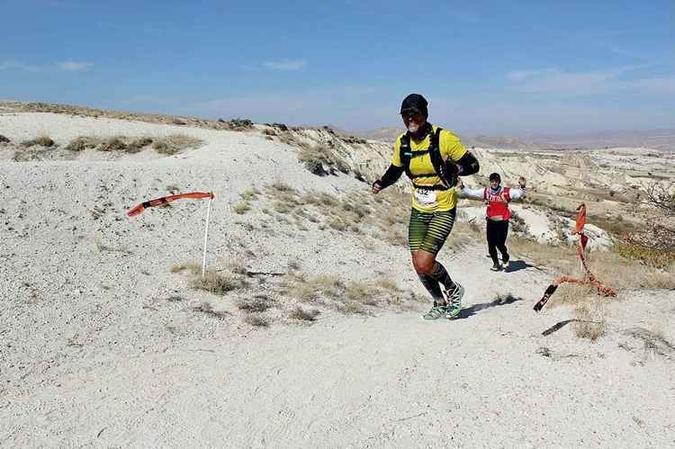 Luciano Rocha já participou de mais de 70 corridas(foto: Arquivo pessoal) Luciano Rocha já participou de mais de 70 corridas(foto: Arquivo pessoal)