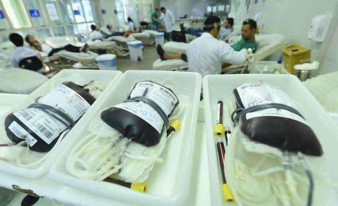 Além dos tipos comuns - A, B, AB e O -, há mais de 300 antígenos no sangue que diferenciam indivíduos: algoritmo poderá otimizar as doações(foto: Ed Alves/CB/D.A Press - 20/12/17) Além dos tipos comuns - A, B, AB e O -, há mais de 300 antígenos no sangue que diferenciam indivíduos: algoritmo poderá otimizar as doações(foto: Ed Alves/CB/D.A Press - 20/12/17)