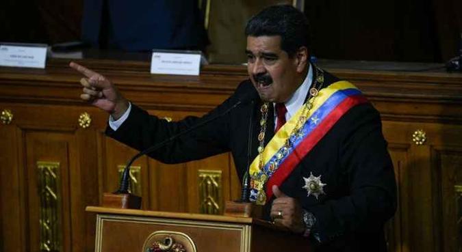 Maduro acusou o ex-chefe do Parlamento, o exilado Julio Borges, de estar vinculado ao ataque com drones carregados de explosivos(foto: Federico Parra) Maduro acusou o ex-chefe do Parlamento, o exilado Julio Borges, de estar vinculado ao ataque com drones carregados de explosivos(foto: Federico Parra)