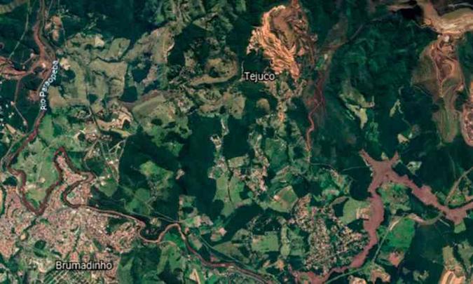 (foto: Google earth/ Reprodução) (foto: Google earth/ Reprodução)