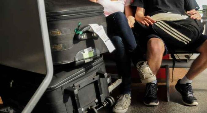 A bagagem despachada começou a ser efetivamente cobrada em 1o de junho de 2017(foto: Barbara Cabral/Esp. CB/D.A Press) A bagagem despachada começou a ser efetivamente cobrada em 1o de junho de 2017(foto: Barbara Cabral/Esp. CB/D.A Press)