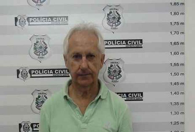 Marcos Venício Moreira Andrade confessou o assassinato de Gerson Camata(foto: Polícia Civil do Espírito Santo/Divulgação) Marcos Venício Moreira Andrade confessou o assassinato de Gerson Camata(foto: Polícia Civil do Espírito Santo/Divulgação)