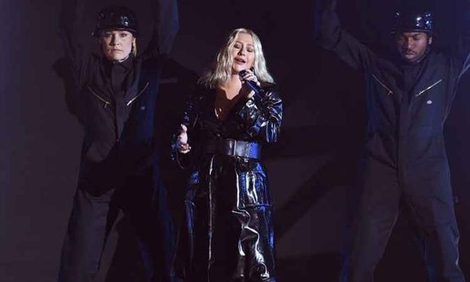 Christina Aguilera levou seis anos preparando 'Liberation'(foto: Kevin Winter/Getty Images/AFP) Christina Aguilera levou seis anos preparando 'Liberation'(foto: Kevin Winter/Getty Images/AFP)