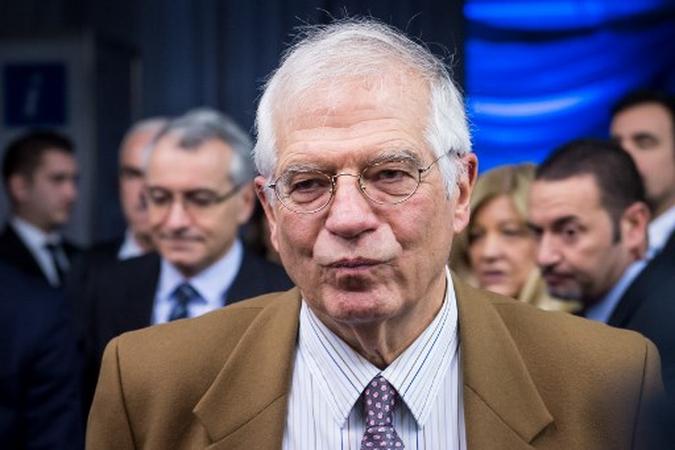 chefe da diplomacia europeia, o espanhol Josep Borrell.(foto: Vladmir Simicek/AFP) chefe da diplomacia europeia, o espanhol Josep Borrell.(foto: Vladmir Simicek/AFP)