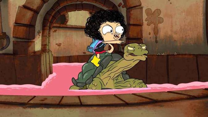 Diretor Juliano Enrico: 'A terceira temporada mostrará o irmão do Jorel tendo que lidar com a ausência da melhor amiga Lara'(foto: Cartoon Network/Divulgação) Diretor Juliano Enrico: 'A terceira temporada mostrará o irmão do Jorel tendo que lidar com a ausência da melhor amiga Lara'(foto: Cartoon Network/Divulgação)