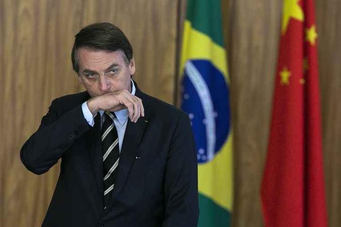 Às 20h51min, o próprio presidente Jair Bolsonaro insuflou seus seguidores contra a imprensa(foto: Sérgio Lima/AFP) Às 20h51min, o próprio presidente Jair Bolsonaro insuflou seus seguidores contra a imprensa(foto: Sérgio Lima/AFP)
