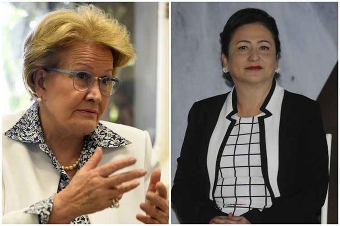 As senadoras Ana Amélia e Kátia Abreu será vices na chapa de Geraldo Alckmin e Ciro Gomes, respectivamente(foto: Antonio Cunha e Carlos Moura/CB/D.A Press ) As senadoras Ana Amélia e Kátia Abreu será vices na chapa de Geraldo Alckmin e Ciro Gomes, respectivamente(foto: Antonio Cunha e Carlos Moura/CB/D.A Press )