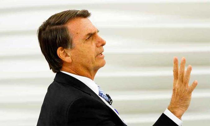 Jair Bolsonaro disse que a política de cotas no país precisa ser revista(foto: TV Cultura/Reprodução) Jair Bolsonaro disse que a política de cotas no país precisa ser revista(foto: TV Cultura/Reprodução)