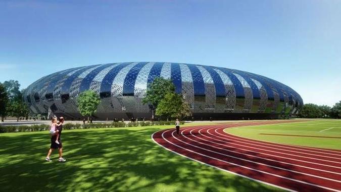 Planejamento para a Universiade incluía estádio de atletismo na UnB(foto: Divulgação) Planejamento para a Universiade incluía estádio de atletismo na UnB(foto: Divulgação)