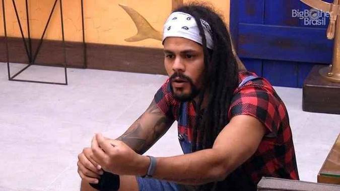 Viegas é cotado para estar no décimo paredão do BBB18(foto: TV Globo/Reprodução) Viegas é cotado para estar no décimo paredão do BBB18(foto: TV Globo/Reprodução)