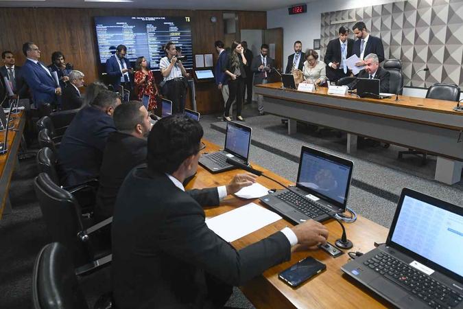 Sessão da CPMI das Fake News, em 11 de março(foto: Marcos Oliveira/Agência Senado) Sessão da CPMI das Fake News, em 11 de março(foto: Marcos Oliveira/Agência Senado)