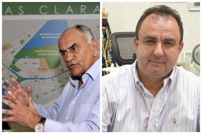 Carlos Sidney Oliveira (e) agora tem escolta da polícia em sítio e Jales (d) está detido no Departamento de Polícia Especializada(foto: Administração Regional de Taguatinga/CB/D.A Press e dfaguasclaras.com.br/Reprodução ) Carlos Sidney Oliveira (e) agora tem escolta da polícia em sítio e Jales (d) está detido no Departamento de Polícia Especializada(foto: Administração Regional de Taguatinga/CB/D.A Press e dfaguasclaras.com.br/Reprodução )