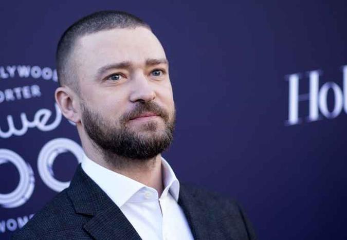 Timberlake está em turnê pela Europa para divulgar o novo álbum 'Man of the woods'(foto: VALERIE MACON/AFP) Timberlake está em turnê pela Europa para divulgar o novo álbum 'Man of the woods'(foto: VALERIE MACON/AFP)