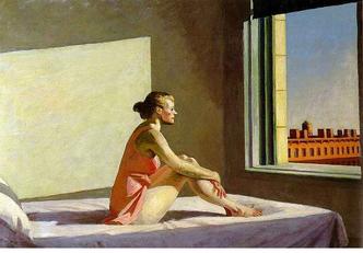 (foto: Edward Hopper, Mourning sun) (foto: Edward Hopper, Mourning sun)