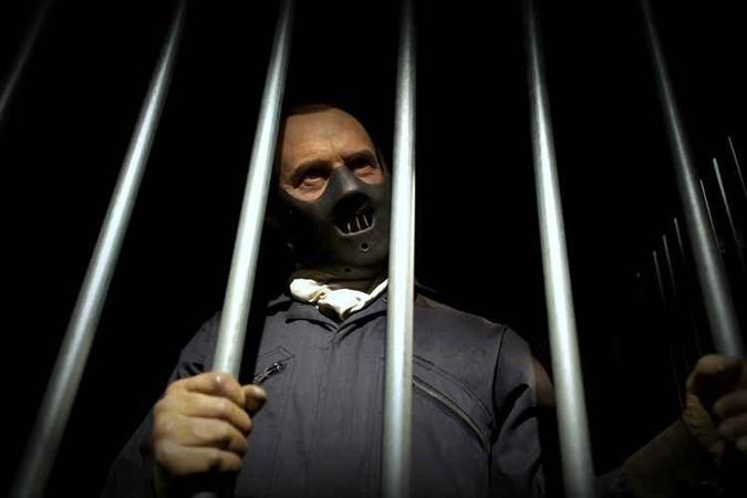 Há personagens do cinema, como Hannibal(foto: National Wax Museum/Reprodução) Há personagens do cinema, como Hannibal(foto: National Wax Museum/Reprodução)