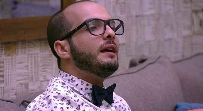 Mahmoud é o primeiro líder da edição do BBB18.(foto: TVGlobo/Reprodução) Mahmoud é o primeiro líder da edição do BBB18.(foto: TVGlobo/Reprodução)
