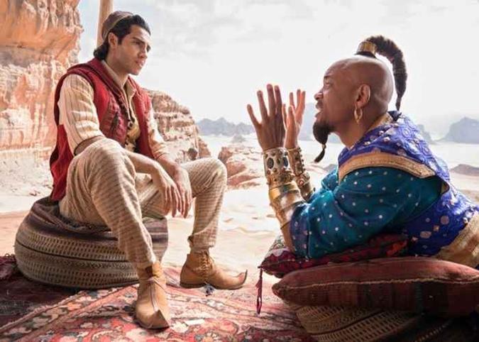 Sequência do live-action de 'Aladdin', de 2019, está nas primeiras fases de desenvolvimento(foto: Daniel Smith/Disney Enterprises) Sequência do live-action de 'Aladdin', de 2019, está nas primeiras fases de desenvolvimento(foto: Daniel Smith/Disney Enterprises)