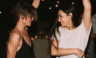 A estilista Masha Mandzuka já publicou várias com Demi Moore nas redes sociais (foto: Reprodução/Instagram) A estilista Masha Mandzuka já publicou várias com Demi Moore nas redes sociais (foto: Reprodução/Instagram)