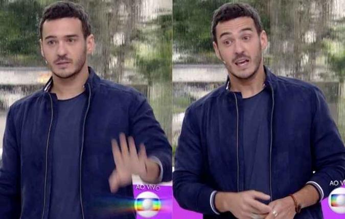 Marcos Veras apresentando o Vídeo show (foto: TV Globo/Reprodução ) Marcos Veras apresentando o Vídeo show (foto: TV Globo/Reprodução )