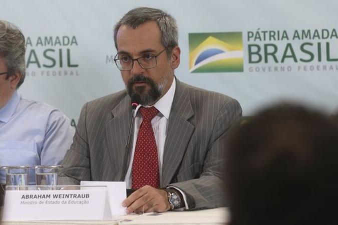 Ministro da Educação, Abraham Weintraub.(foto: Antonio Cruz/Agência Brasil) Ministro da Educação, Abraham Weintraub.(foto: Antonio Cruz/Agência Brasil)