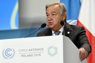 Antonio Guterres, secretário-geral da Organização das Nações Unidas(foto: Janek Skarzynski/AFP) Antonio Guterres, secretário-geral da Organização das Nações Unidas(foto: Janek Skarzynski/AFP)