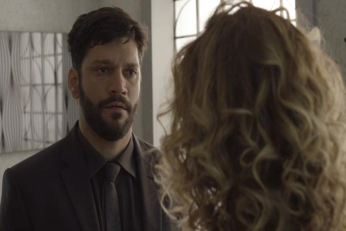 Separação será um golpe para Diogo(foto: TV Globo/Reprodução) Separação será um golpe para Diogo(foto: TV Globo/Reprodução)