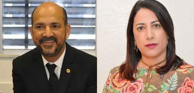 Robério Batista de Oliveira e Cláudia Oliveira, ambos do PSD, estavam foragidos (foto: Reprodução/Facebook) Robério Batista de Oliveira e Cláudia Oliveira, ambos do PSD, estavam foragidos (foto: Reprodução/Facebook)