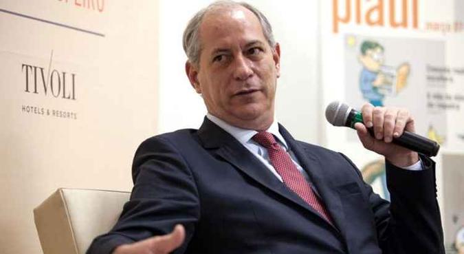 Na atual pré-campanha, Ciro tem procurado se posicionar como um nome de centro-esquerda(foto: Piauí/Divulgação) Na atual pré-campanha, Ciro tem procurado se posicionar como um nome de centro-esquerda(foto: Piauí/Divulgação)