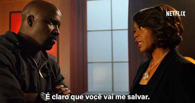 A segunda temporada de Luke Cage chega à Netflix em 22 de junho(foto: Netflix/Reprodução ) A segunda temporada de Luke Cage chega à Netflix em 22 de junho(foto: Netflix/Reprodução )