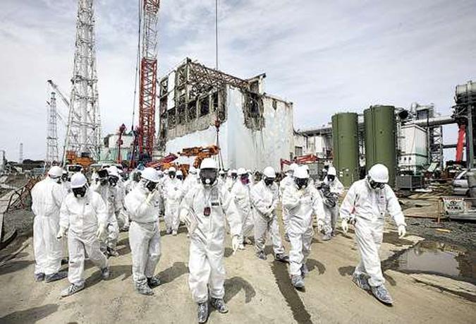 Usina de Fukushima: área de 20 quilômetros ao redor do acidente foi evacuada(foto: Tomohiro Ohsumi/AFP - 26/5/12) Usina de Fukushima: área de 20 quilômetros ao redor do acidente foi evacuada(foto: Tomohiro Ohsumi/AFP - 26/5/12)