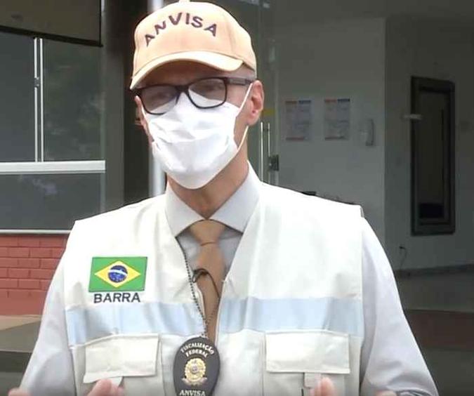 Diretor da Anvisa, Antônio Barra Torres(foto: AgÊncia Brasil/Divulgação) Diretor da Anvisa, Antônio Barra Torres(foto: AgÊncia Brasil/Divulgação)