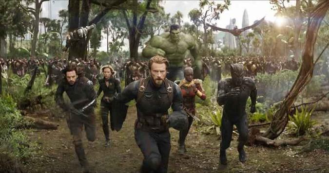 No Brasil, a estreia de 'Vingadores: Guerra infinita' segue no dia 26 de abril(foto: Divulgação/Disney) No Brasil, a estreia de 'Vingadores: Guerra infinita' segue no dia 26 de abril(foto: Divulgação/Disney)