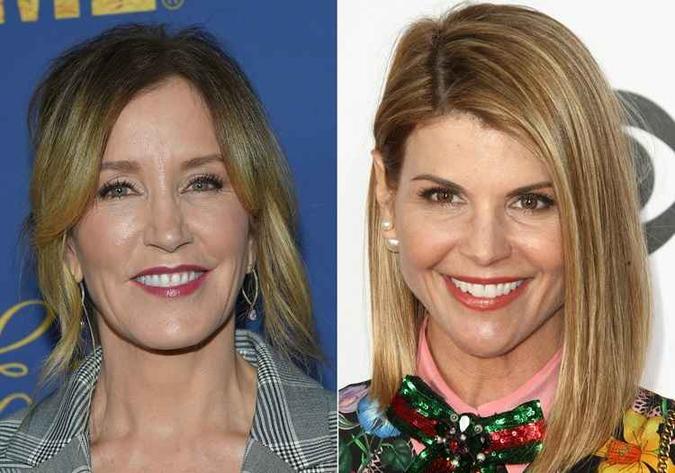 As atrizes Felicity Huffman e Lori Loughlin(foto: Tomasso Boddi) As atrizes Felicity Huffman e Lori Loughlin(foto: Tomasso Boddi)