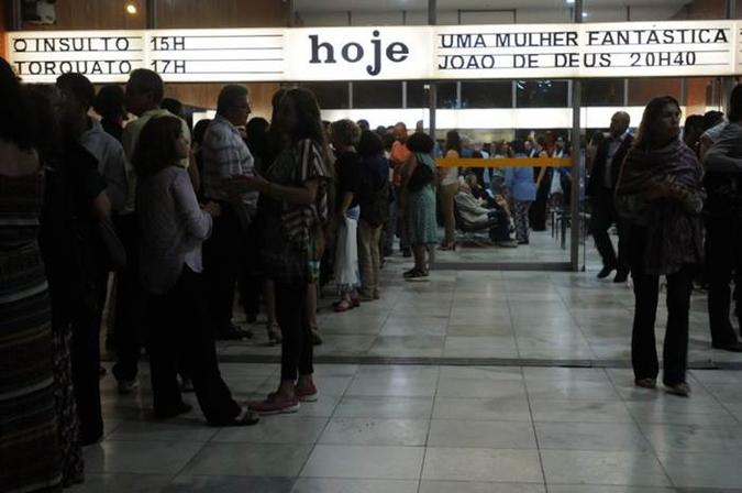 O cinema local sempre tem boa acolhida no Cine Brasília(foto: Barbara Cabral/ Esp. Correio) O cinema local sempre tem boa acolhida no Cine Brasília(foto: Barbara Cabral/ Esp. Correio)