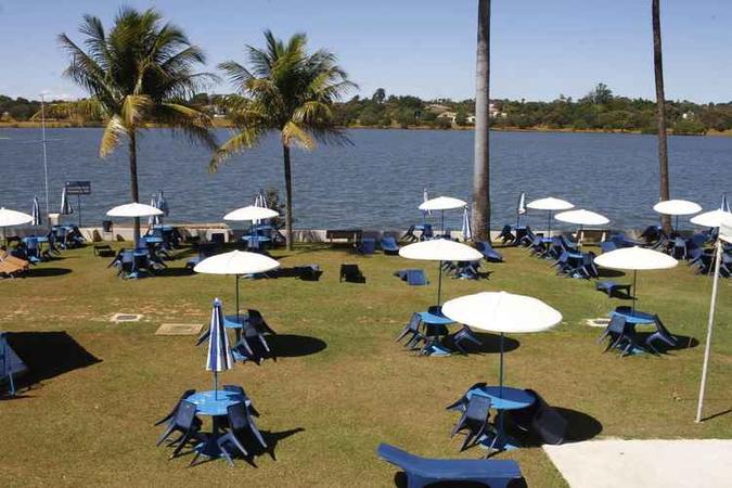 AABR � o cart�o-postal do Lago Parano�(foto: Ana Rayssa/CB/D.A Press)