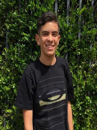 Leonardo Pereira Neto, 15 anos, foi um dos 30 aprovados para um programa da Academia de Liderança Latino-americana(foto: Arquivo pessoal) Leonardo Pereira Neto, 15 anos, foi um dos 30 aprovados para um programa da Academia de Liderança Latino-americana(foto: Arquivo pessoal)