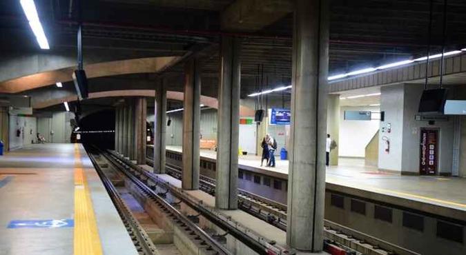 Greve de funcionários do Metrô-DF já dura mais de uma semana (foto: Antonio Cunha/CB/D.A Press) Greve de funcionários do Metrô-DF já dura mais de uma semana (foto: Antonio Cunha/CB/D.A Press)