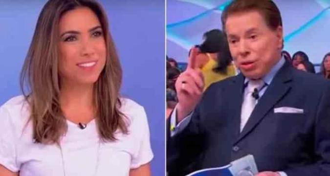 Patrícia Abravanel aproveitou a presença do filho, Pedro, na gravação do 'Programa Silvio Santos' para repreender as atitudes do pai.(foto: SBT/Reprodução) Patrícia Abravanel aproveitou a presença do filho, Pedro, na gravação do 'Programa Silvio Santos' para repreender as atitudes do pai.(foto: SBT/Reprodução)