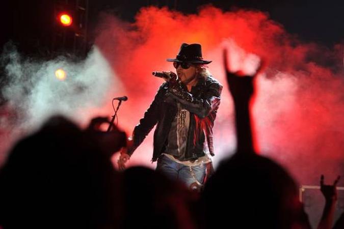 A última apresentação da banda em Brasília foi em 2010 e levou 13 mil pessoas ao Ginásio Nilson Nelson(foto: Manjunath Kiran/AFP Photo) A última apresentação da banda em Brasília foi em 2010 e levou 13 mil pessoas ao Ginásio Nilson Nelson(foto: Manjunath Kiran/AFP Photo)